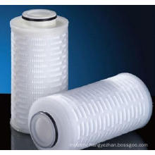 Absoluted Rated Polypropylene / PP Pleated Membrane Filter Cartridge